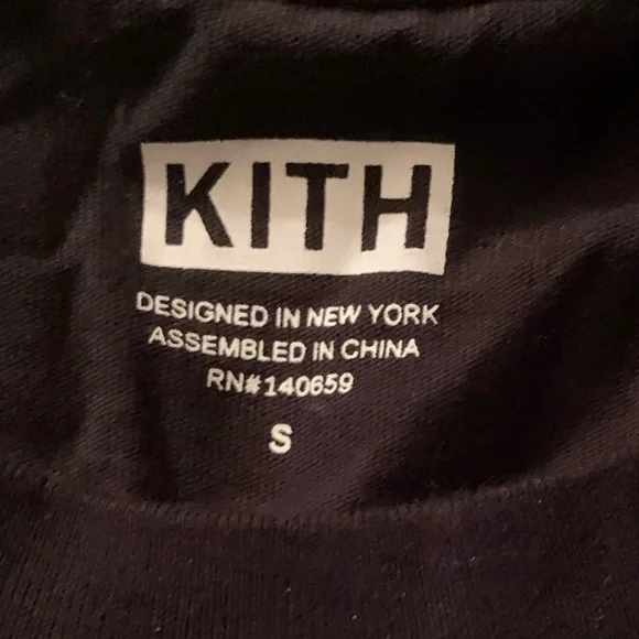 Kith Black Crop Top - Picture 6 of 8